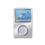 Sandisk Sansa Fuze - Digital player / radio - flash 8 GB - WMA, MP3 - video playback - display: 1.9" - silver